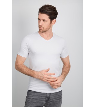 Vip Stendo Cotton V Neck Man T-Shirt