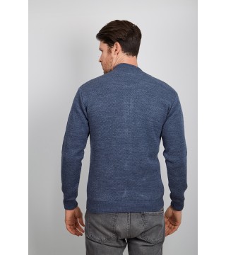 Vip Stendo Woollen Zipped Man Cardigan
