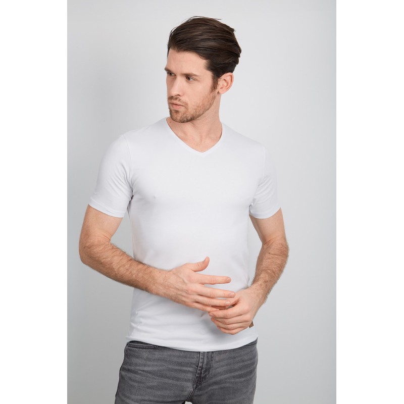 Vip Stendo Cotton V Neck Man T-Shirt